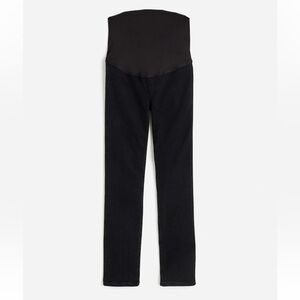 Madewell Maternity Over-the-Belly Mid-Rise Stovepipe Black Rinse 30‎ NWT NS202